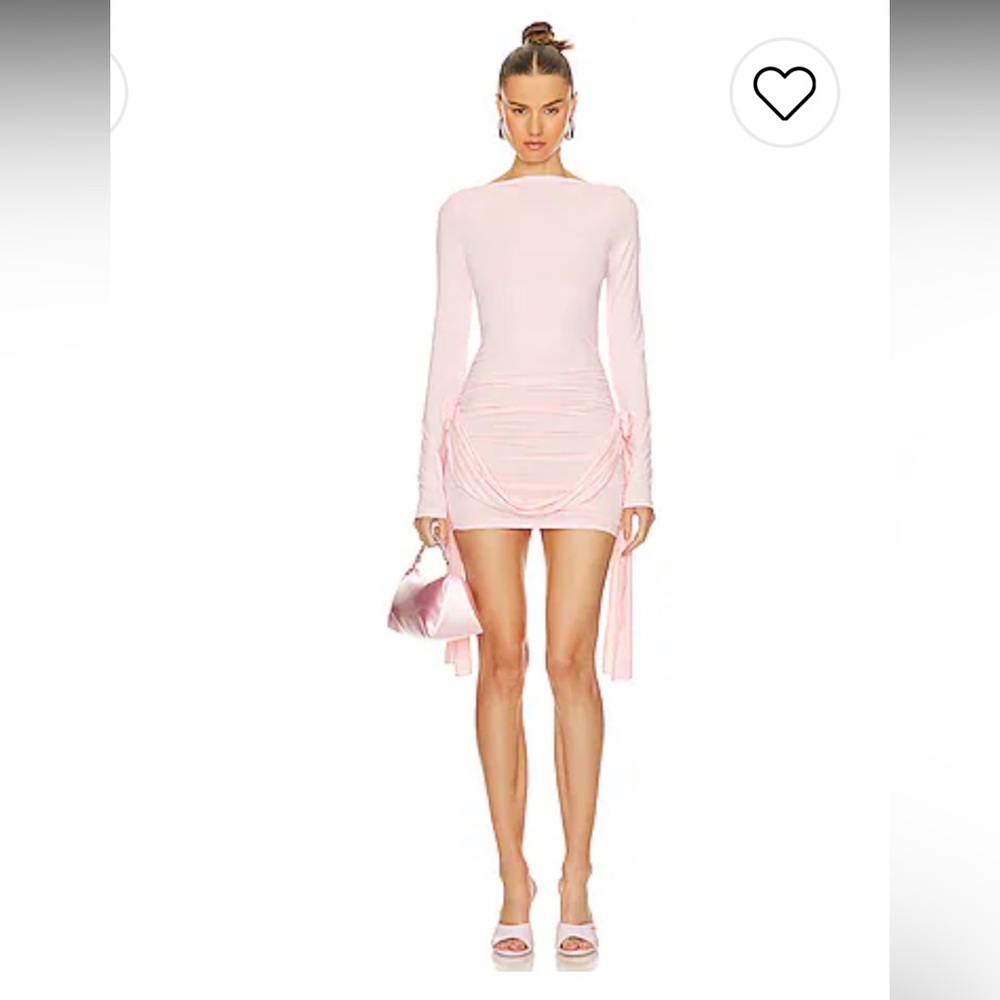 Pink mini dress. Size L